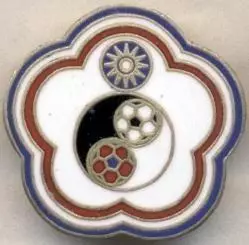 Тайвань, федерація футболу, №1 ЕМАЛЬ / Taiwan football federation enamel badge