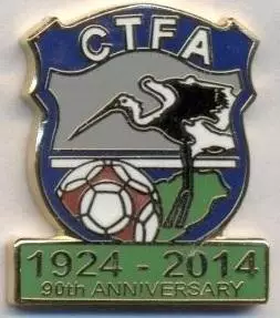 Тайвань,федерація футболу,ювілей90,№1 ЕМАЛЬ/Taiwan football federation pin badge