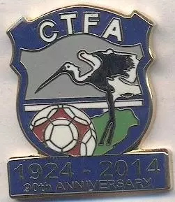 Тайвань,федерація футболу,ювілей90,№2 ЕМАЛЬ/Taiwan football federation pin badge