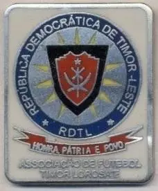 Східний Тимор,федерація футболу3 ЕМАЛЬ/Timor-Leste football federation pin badge