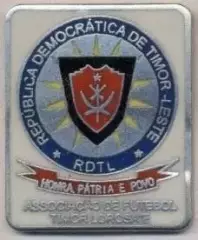 Східний Тимор,федерація футболу3 ЕМАЛЬ/Timor-Leste football federation pin badge