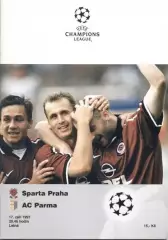 прог.Спарта/Sparta Prague Czech/Чех-Парма/AC Parma Italy/Італ.1997 match program