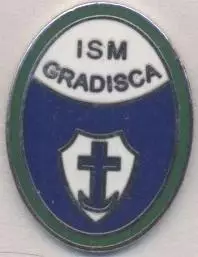 футбол.клуб Градіска (Італія) офіц. ЕМАЛЬ /ISM Gradisca,Italy football pin badge