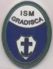 футбол.клуб Градіска (Італія) офіц. ЕМАЛЬ /ISM Gradisca,Italy football pin badge
