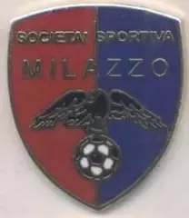 футбольний клуб Мілаццо (Італія) офіц. ЕМАЛЬ/SS Milazzo,Italy football pin badge