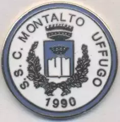 футбол.клуб Монтальто (Італія) офіц. ЕМАЛЬ/SSC Montalto,Italy football pin badge
