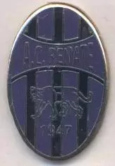 футбол.клуб Ренате (Італія)1 ЕМАЛЬ / AC Renate, Italy football enamel pin badge