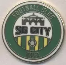 футбол.клуб Санджульяно (Італія) ЕМАЛЬ / FC Sangiuliano City, Italy football pin