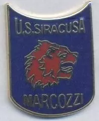 футбол.клуб Сіракуза (Італія) офіц. ЕМАЛЬ / US Siracusa,Italy football pin badge