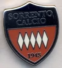 футбол.клуб Сорренто (Італія)2 ЕМАЛЬ / Sorrento Calcio, Italy football pin badge
