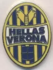 футбол.клуб Верона (Італія)1 ЕМАЛЬ/Hellas Verona,Italy football enamel pin badge