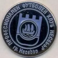 футбольний клуб Несебр (Болгарія)1 ЕМАЛЬ/PFC Nesebar,Bulgaria football pin badge