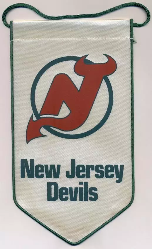 вимпел 26х14 хокей Нью-Джерсі (НХЛ) офіц. / New Jersey Devils,NHL hockey pennant