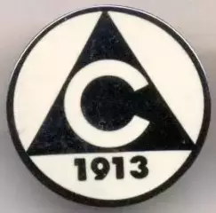 футбол.клуб Славія Софія (Болгарія)2 ЕМАЛЬ /Slavia Sofia,Bulgaria football badge