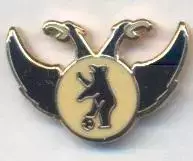 футбол.клуб Жерміналь БА (Бельгія1 ЕМАЛЬ/Germinal Beerschot,Belgium football pin