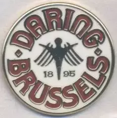 футбол.клуб Дарінг (Бельгія) ЕМАЛЬ / Daring Brussels, Belgium football pin badge
