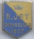 футбол.клуб Расінг Жет (Бельгія) ЕМАЛЬ/Racing Jet Bruxelles,Belgium football pin