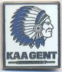 футбольний клуб Гент (Бельгія)1 ЕМАЛЬ/KAA Gent,Belgium football enamel pin badge