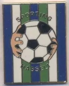 футбол.клуб Хасселт (Бельгія)3 ЕМАЛЬ/Sporting Hasselt,Belgium football pin badge