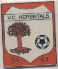 футбол.клуб Херенталс (Бельгія) ЕМАЛЬ / VC Herentals, Belgium football pin badge