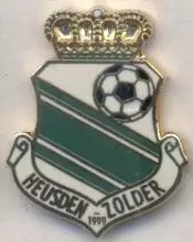 футбол.клуб Хьосден-Золдер (Бельгія)3 ЕМАЛЬ /Heusden-Zolder,Belgium football pin