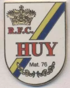 футбольний клуб РФК Юї (Бельгія) ЕМАЛЬ/RFC Huy,Belgium football enamel pin badge