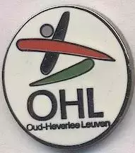 футбол.клуб Ауд-Хеверле (Бельгія2 ЕМАЛЬ/Oud-Heverlee Leuven,Belgium football pin