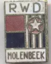 футбол.клуб Моленбек (Бельгія) офіц. ЕМАЛЬ /RWD Molenbeek,Belgium football badge