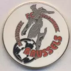 футбол.клуб ФК Брюссель (Бельгія)2 ЕМАЛЬ /FC Brussels,Belgium football pin badge