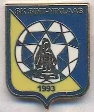 футбол.клуб Сінт-Ніклас (Бельгія)2 ЕМАЛЬ / KSK St.Niklaas, Belgium football pin