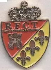 футбол.клуб РФК Турне (Бельгія) офіц. важмет / RFC Tournai, Belgium football pin