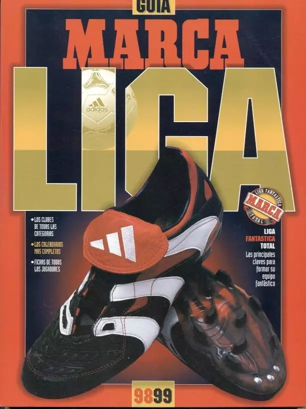 Іспанія, чемпіонат 1998-99 спецвидання Марка / Marca Spain football season guide