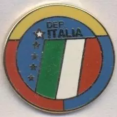 футбол.клуб Деп.Італія (Венесуела) ЕМАЛЬ/Deportivo Italia,Venezuela football pin