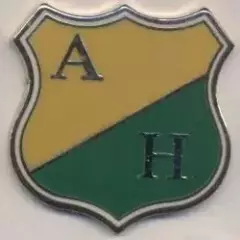 футбол.клуб Атл.Уїла (Колумбія) ЕМАЛЬ/Atletico Huila,Colombia football pin badge
