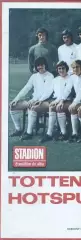 постер А4 футбол Тоттенхем (Англія) 1972/FC Tottenham H.,England football poster