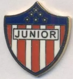 футбол.клуб Хуніор Барранкілья (Колумбія) ЕМАЛЬ/CDP Junior,Colombia football pin
