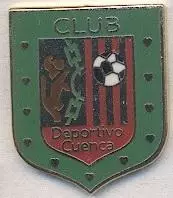 футбол.клуб Куенка (Еквадор) ЕМАЛЬ/C.Deportivo Cuenca,Ecuador football pin badge