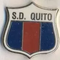 футбол.клуб Депортіво Кіто (Еквадор) ЕМАЛЬ / SD Quito,Ecuador football pin badge
