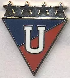 футбольний клуб ЛДУ Кіто (Еквадор) ЕМАЛЬ / LDU Quito, Ecuador football pin badge