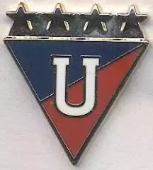 футбольний клуб ЛДУ Кіто (Еквадор) ЕМАЛЬ / LDU Quito, Ecuador football pin badge