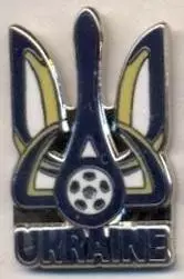 Україна,федерація футболу,№7 ЕМАЛЬ /Ukraine football federation enamel pin badge