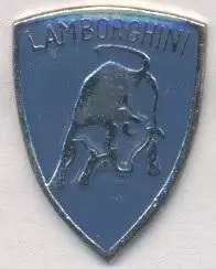автомобіль Ламборгіні (Італія)1 важмет / Lamborghini, Italy car pin badge