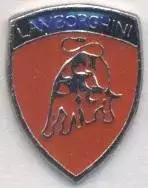 автомобіль Ламборгіні (Італія)2 важмет / Lamborghini, Italy car pin badge
