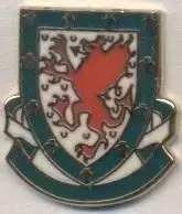 Уельс, федерація футболу, №4, ЕМАЛЬ / Wales football federation enamel pin badge