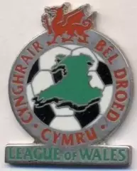 Уельс, футбол (федерація)1 Прем'єр-ліга ЕМАЛЬ /Wales football Premier league pin