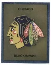 наклейка блиск.хокей Чикаго (США-НХЛ)/Chicago Blackhawks,hockey NHL logo sticker