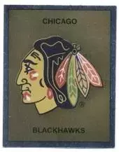 наклейка блиск.хокей Чикаго (США-НХЛ)/Chicago Blackhawks,hockey NHL logo sticker