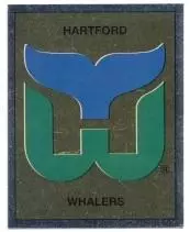 наклейка блиск.хокей Хартфорд (США-НХЛ)/Hartford Whalers,hockey NHL logo sticker