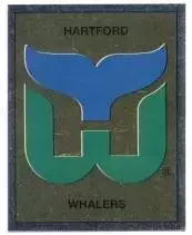 наклейка блиск.хокей Хартфорд (США-НХЛ)/Hartford Whalers,hockey NHL logo sticker
