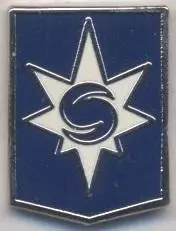 футбол.клуб Стьярнан (Ісландія)2 ЕМАЛЬ / UMF Stjarnan,Iceland football pin badge